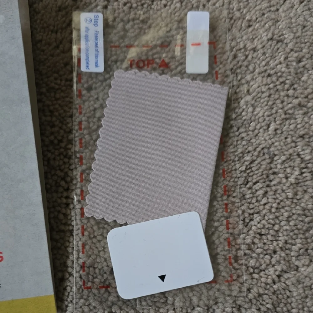 Set: Samsung Screen Protectors - Transparent (Single Protector Per 3-Pack)